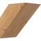 Ekena Millwork 5 1/2"W x 8"D x 8"H Traditional Smooth Knee Brace, Western Red Cedar BRC06X08X08TRA00SWR - alternate 1